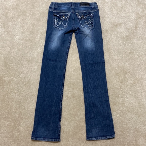 Celebrity Pink juniors jeans size 5 bootcut - Picture 2 of 5